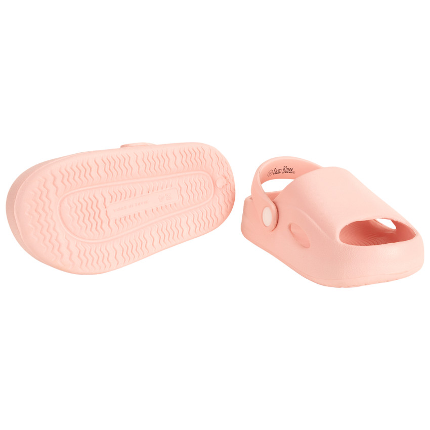 Strandsandalen van schuim met bandje voor meisjes 