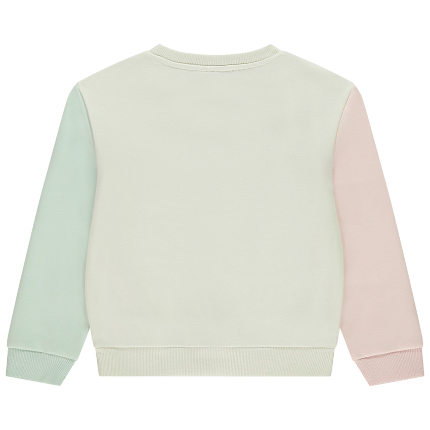 Sweat effet color block print pailleté Les Bisounours pour fille 