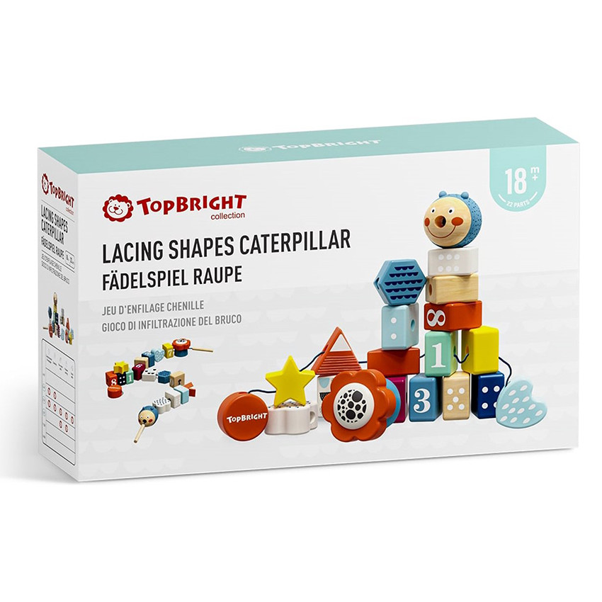 Educatief speelgoed Houten Multifunctionele Duizendpoot 18M+ 