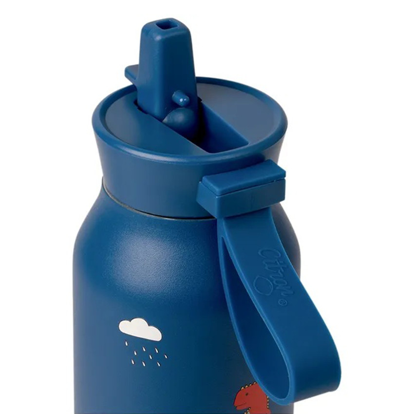Gourde isotherme 500ml Blue Dino 