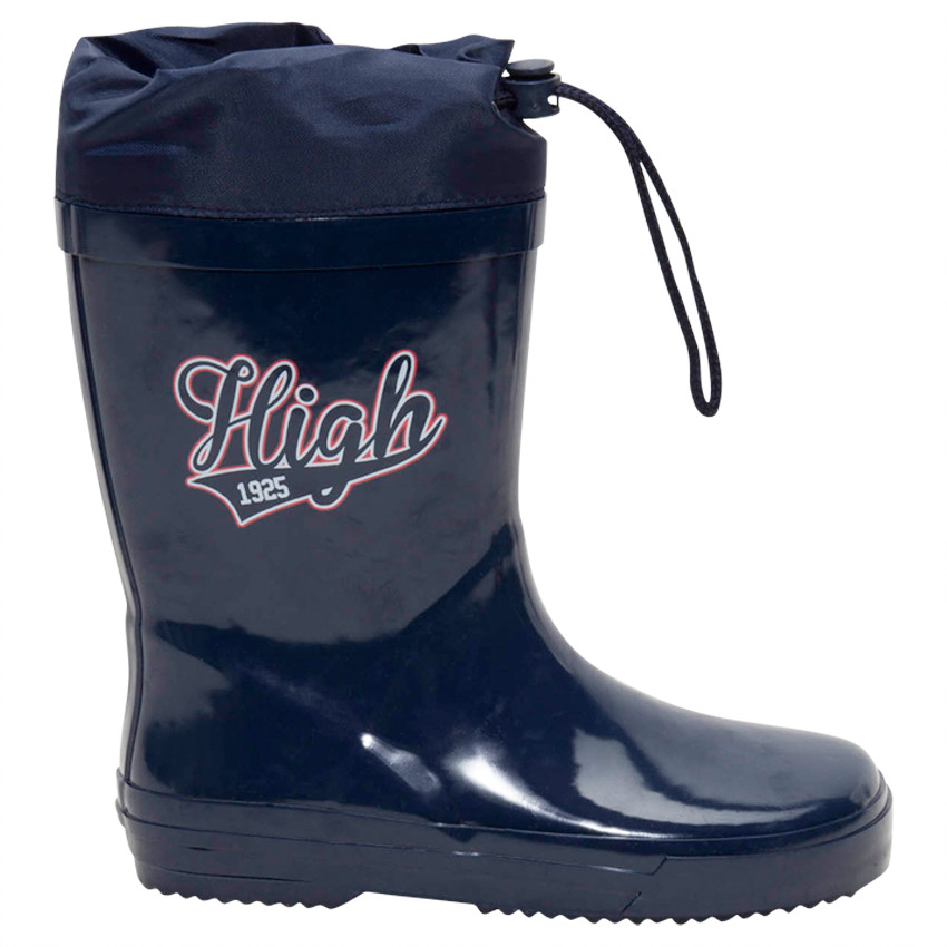 Regenlaarzen met waterdichte sluiting en print  