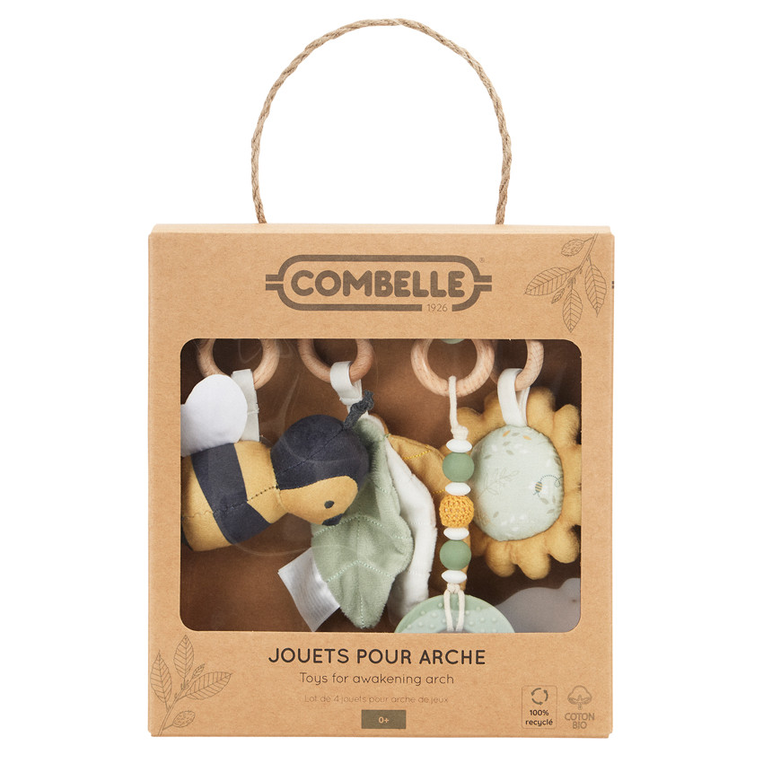 Set van 4 speelgoed voor wandelboog Wandel Bucolique groen 