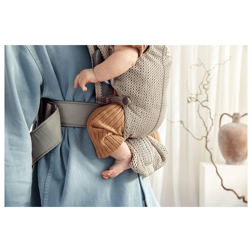 Buikdrager Mini 3D Mesh - Beige 