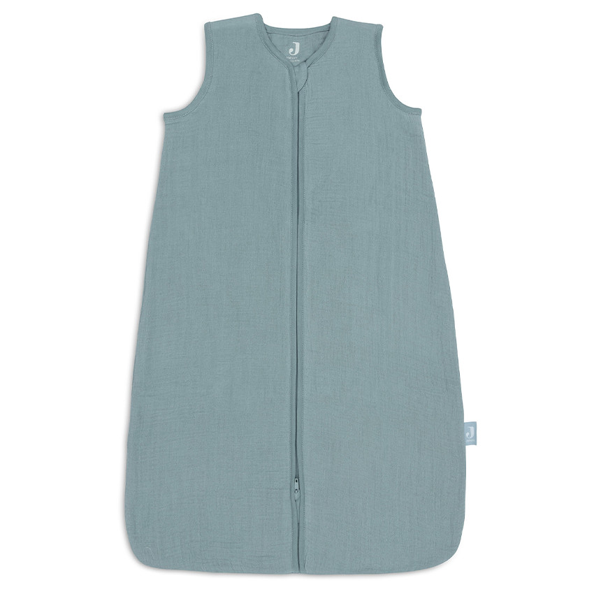 Slaapzak zonder mouwen 110cm Hydrofiel Katoen Sea Green 