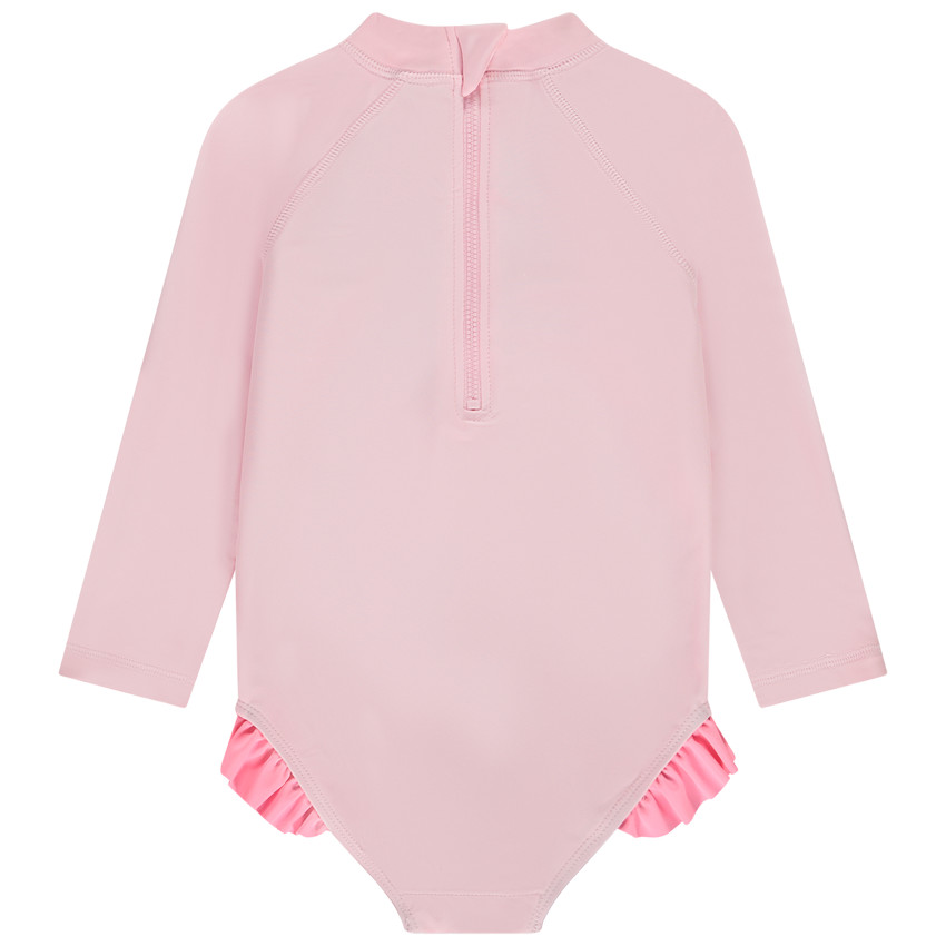 UV-werende badpak met flamingoprint voor baby meisjes 