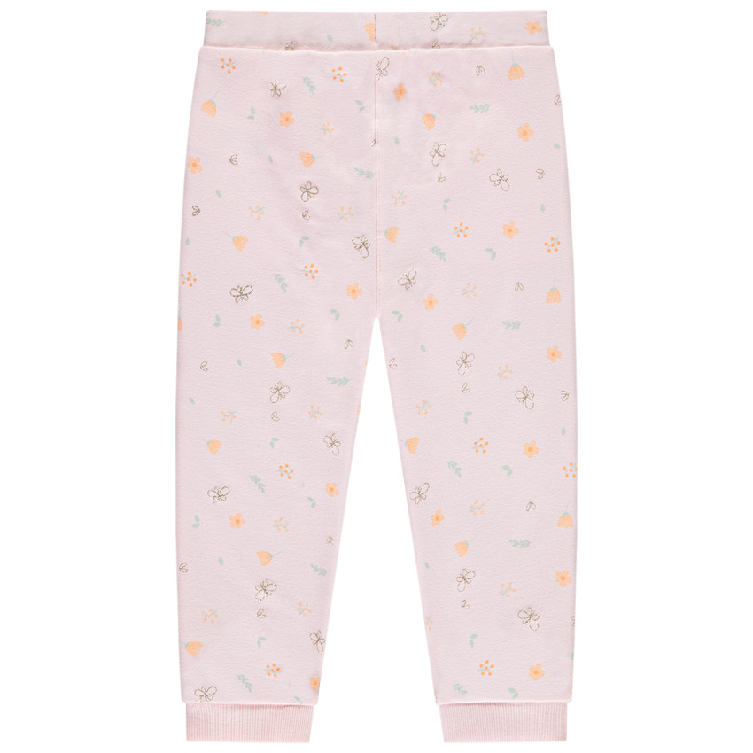 Jogging molleton imprimé pailleté pour bébé fille 