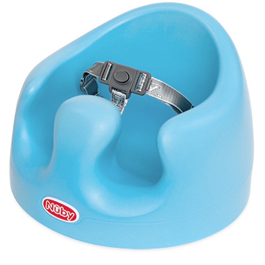 Siège de sol en mousse 3-12M Bleu 