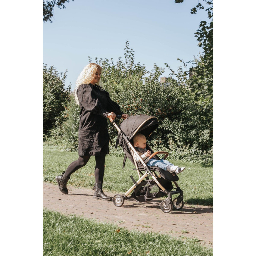 Wandelwagen Buggy Vivo multi positie Zwart/Roze 