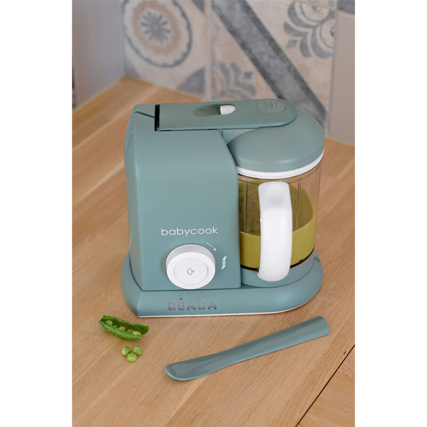 Robot cuiseur 4 en 1 Babycook Solo eucalyptus 