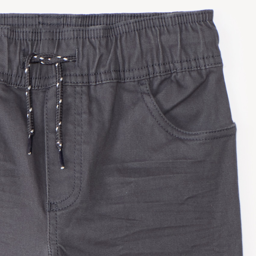 Pantalon style jogger en toile garçon 