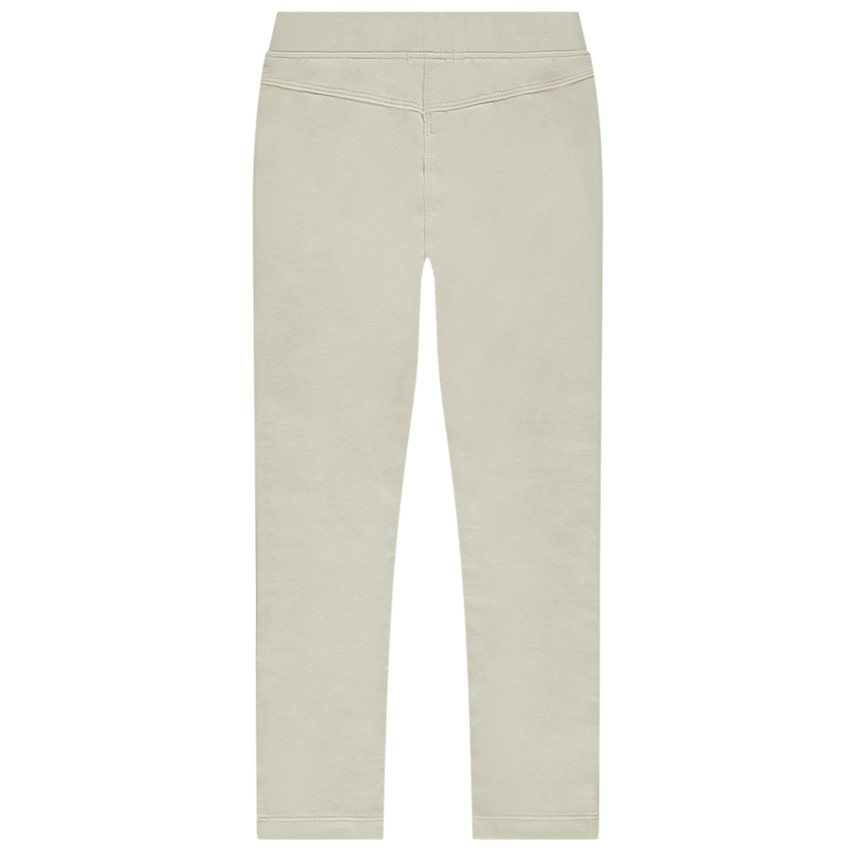 Jegging en molleton uni fille 