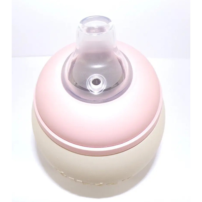 Tasse d'apprentissage silicone anti-fuite Sand Blush 240 ml 