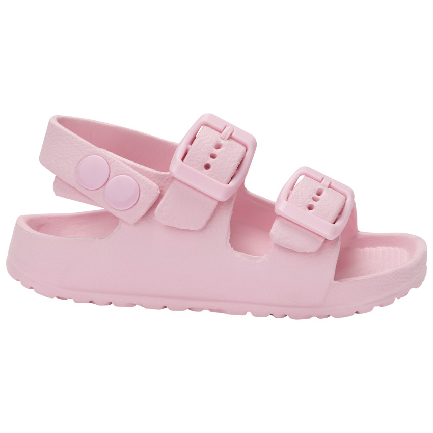 Sandales de plage souples à boucles pour bébé fille 