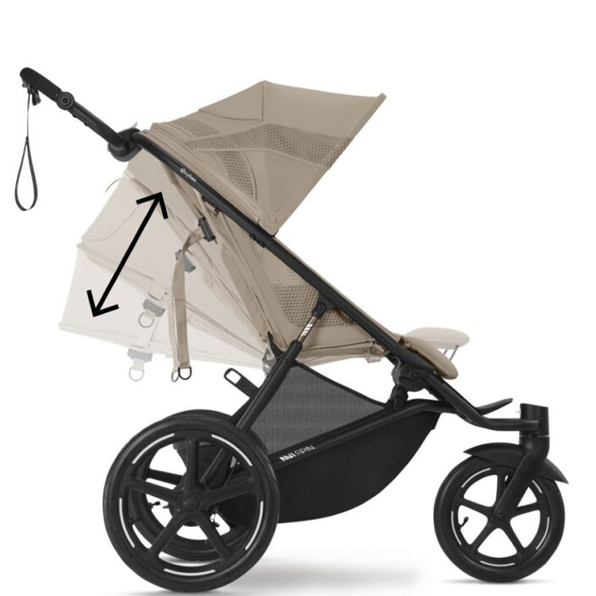 Kinderwagen Avi Spin Almond Beige  