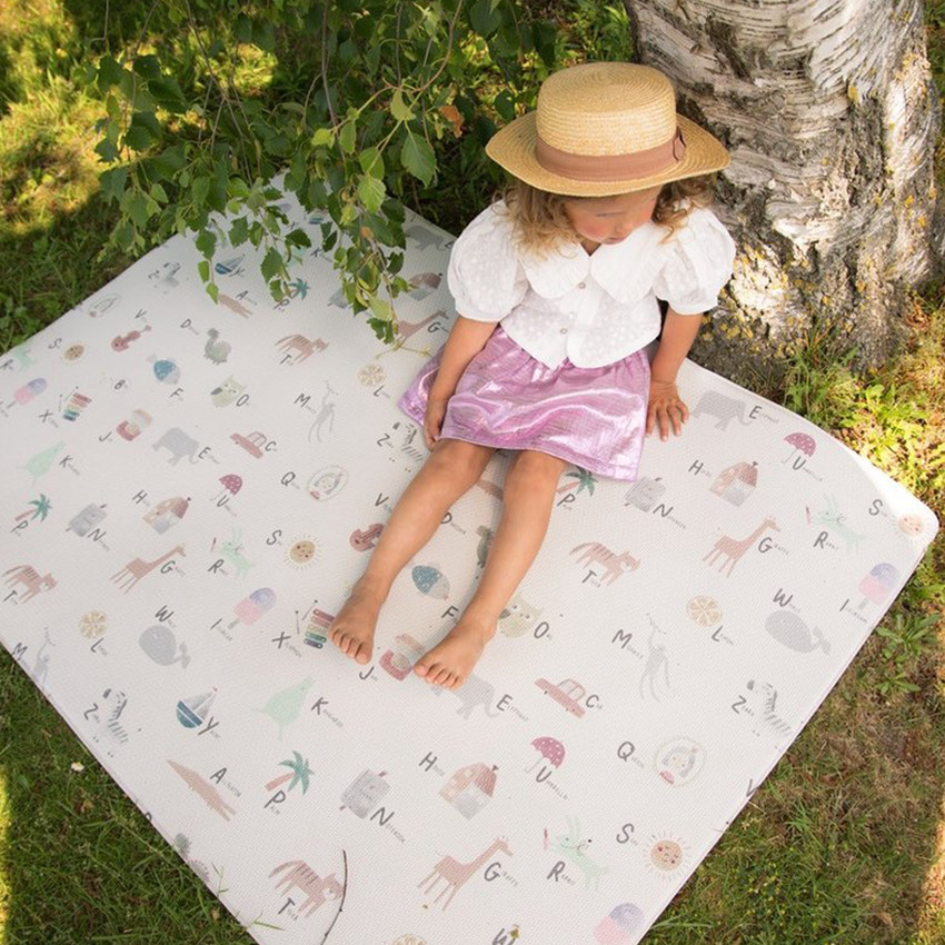 Tapis de jeu 100X140cm ABC 