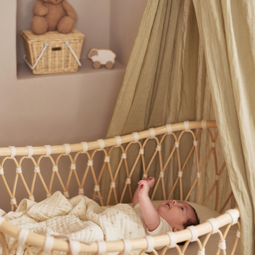 Flèche de lit à clip pour petit ciel blanc 