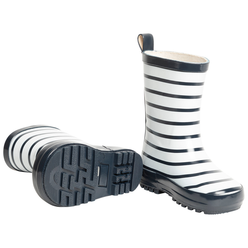 Regenlaarzen met strepen en Minnie Disney print voor meisjes 