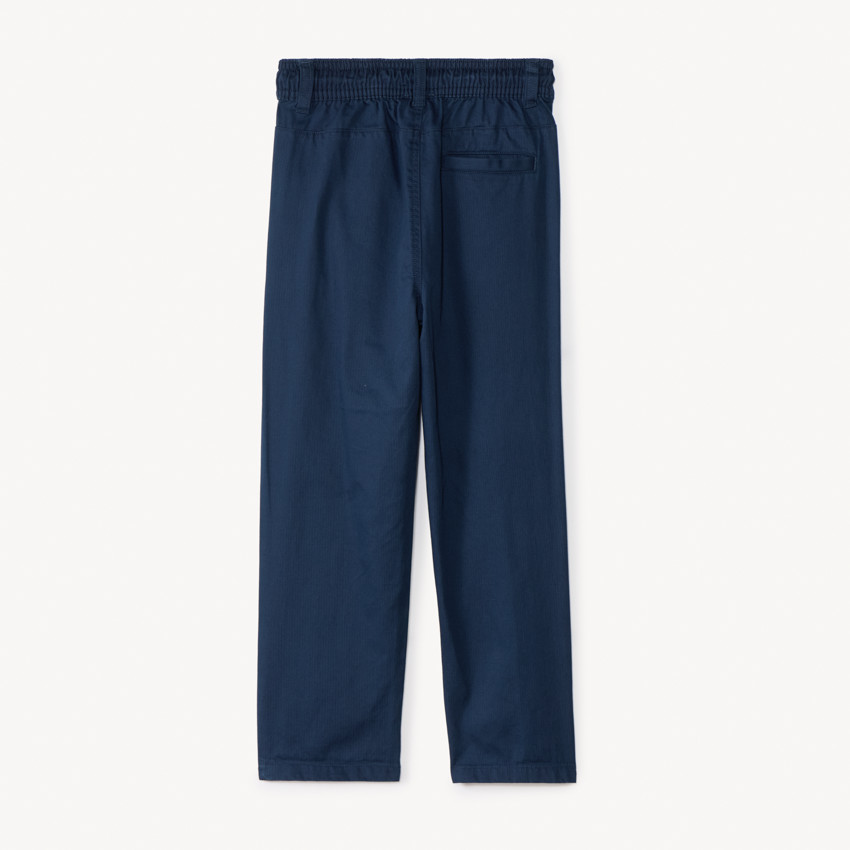 Pantalon droit en toile armurée pour garçon 