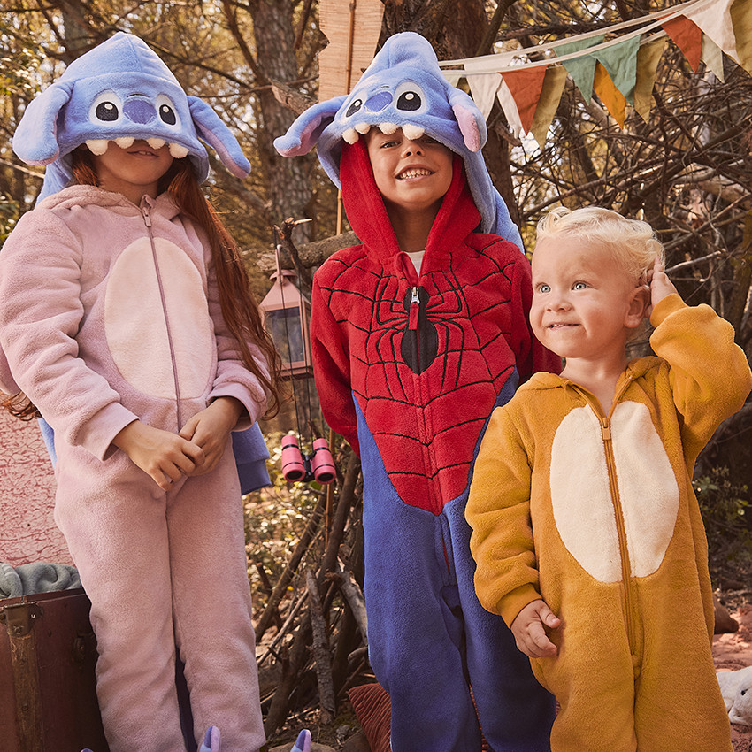 Pyjama topper in sherpa Spider-Man Marvel jongens 