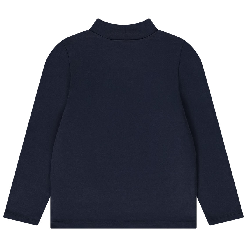 Sous-pull col cheminée print fantaisie pour garçon 