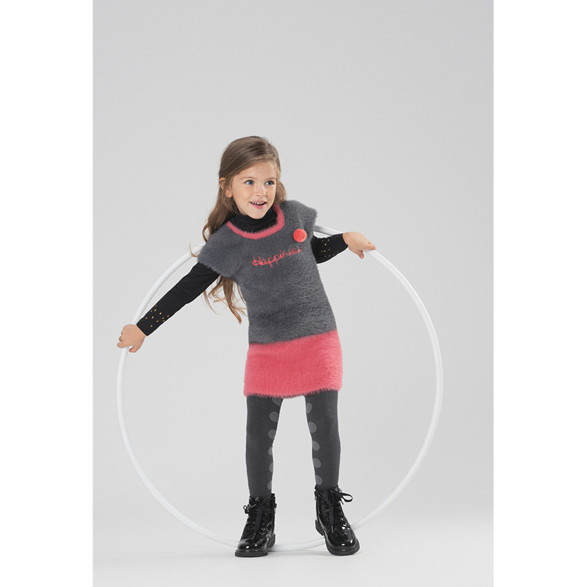 Set met 2 paar dikke effen panty