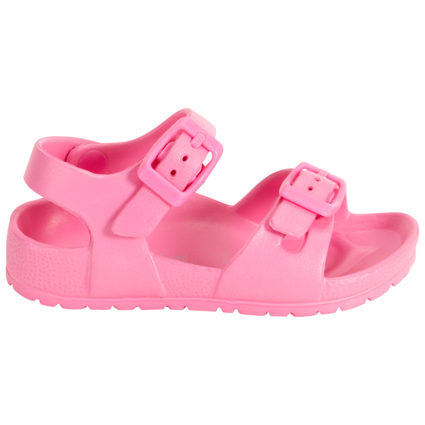 Zachte strandsandalen met gespen voor meisjes 