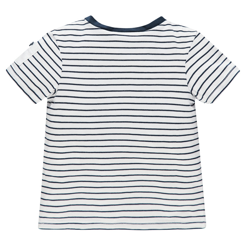 Tee-shirt manches courtes rayé Disney/Pixar print Hank 