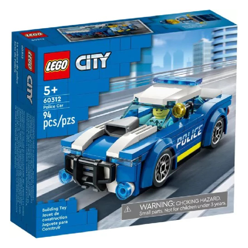 Figurines Voiture Police City 