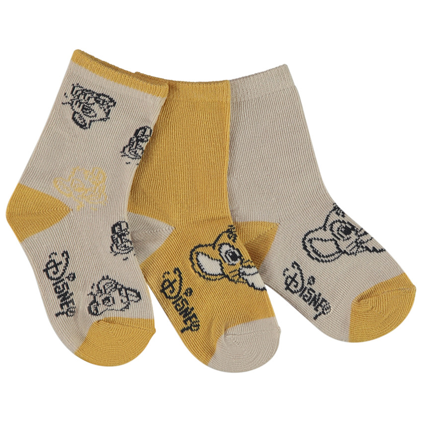 Set van 3 paren sokken Simba Disney voor babyjongen 