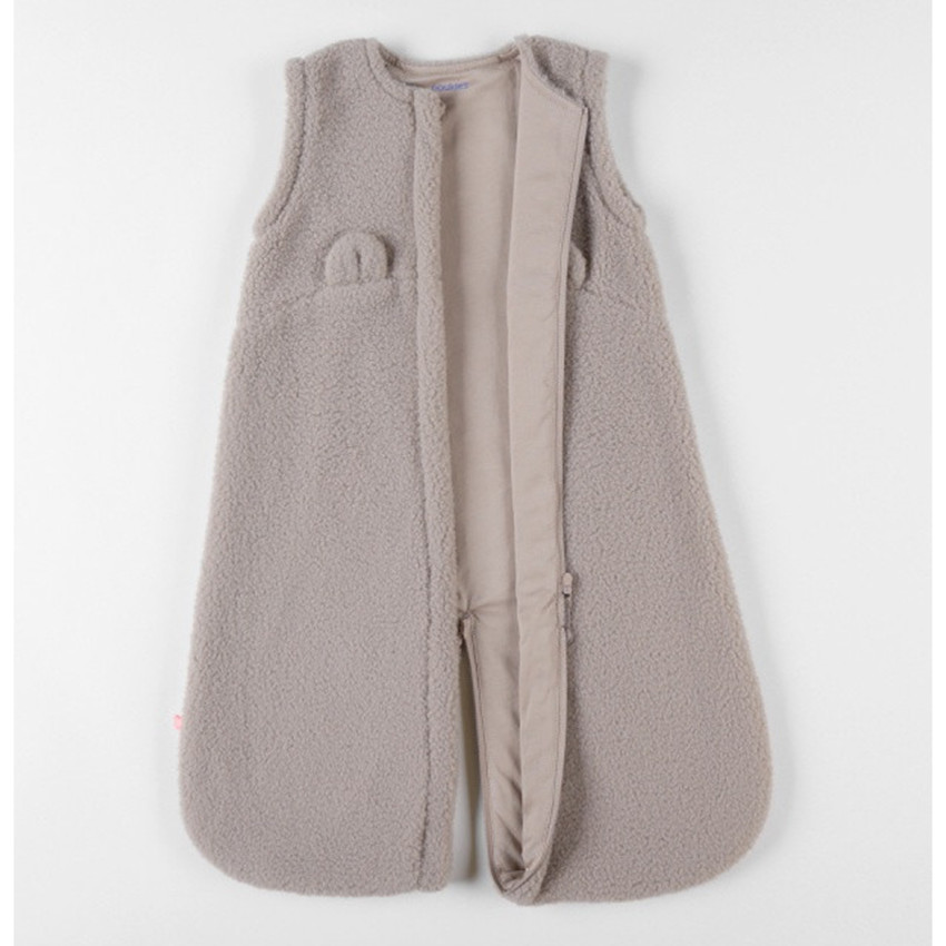 Gigoteuse M&M manches amovibles 70cm Beige  