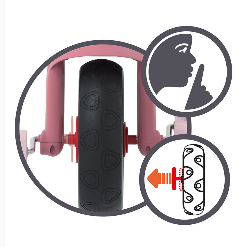 Tricycle Be Move confort - Rose 