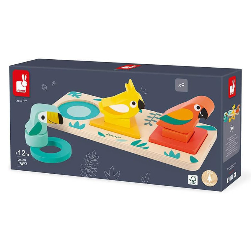 Jeu d'éveil Mes Premières Formes Tropik 