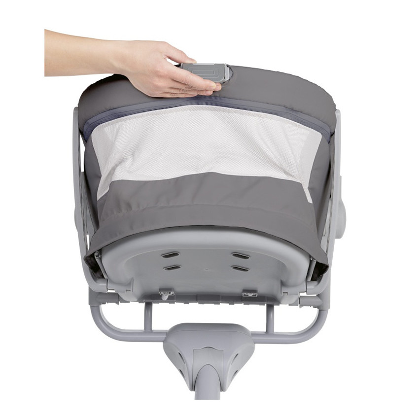 Baby Hug 4 in 1 Air wipstoel - Dark Grey 