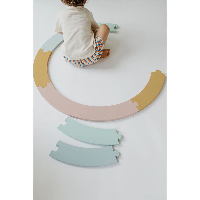 Imagipath in schuim creatie van loopbaan of racebaan 