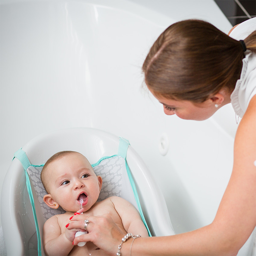 2-staps elektrische tandenborstel voor baby's 