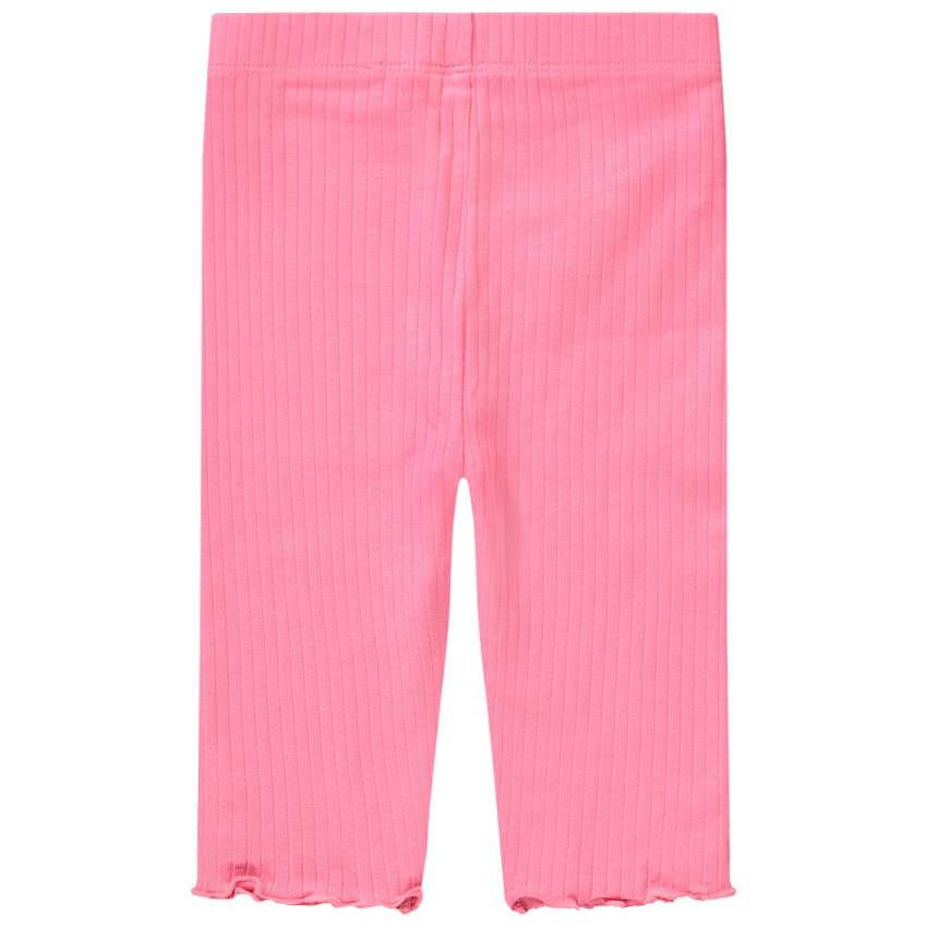 Corsaire côtelé à boutons pailletés pour bébé fille 