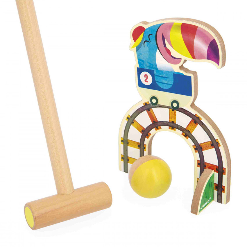 Houten Croquetspel Grand Huit Applepop 