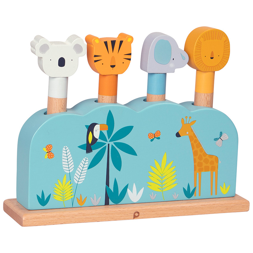 Jeu pop up - Crazy jungle 