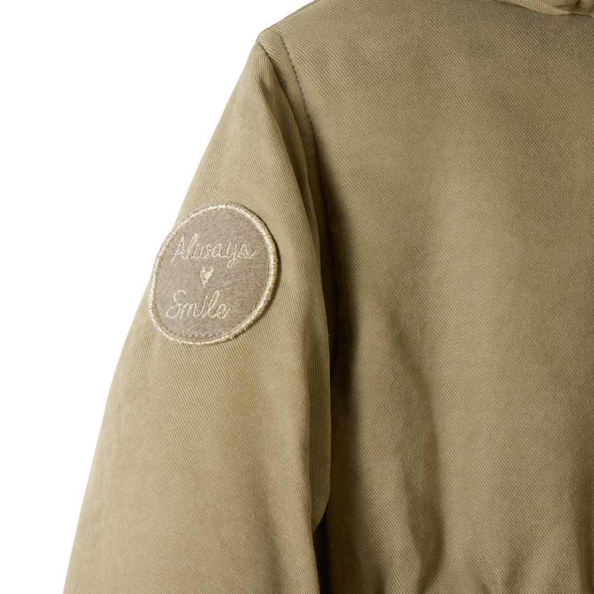 Parka Grand Froid à capuche doublée sherpa pour bébé fille 