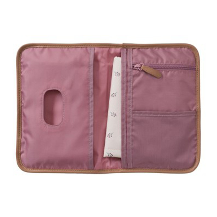 Pochette à langer + tapis à langer Berries Beige 