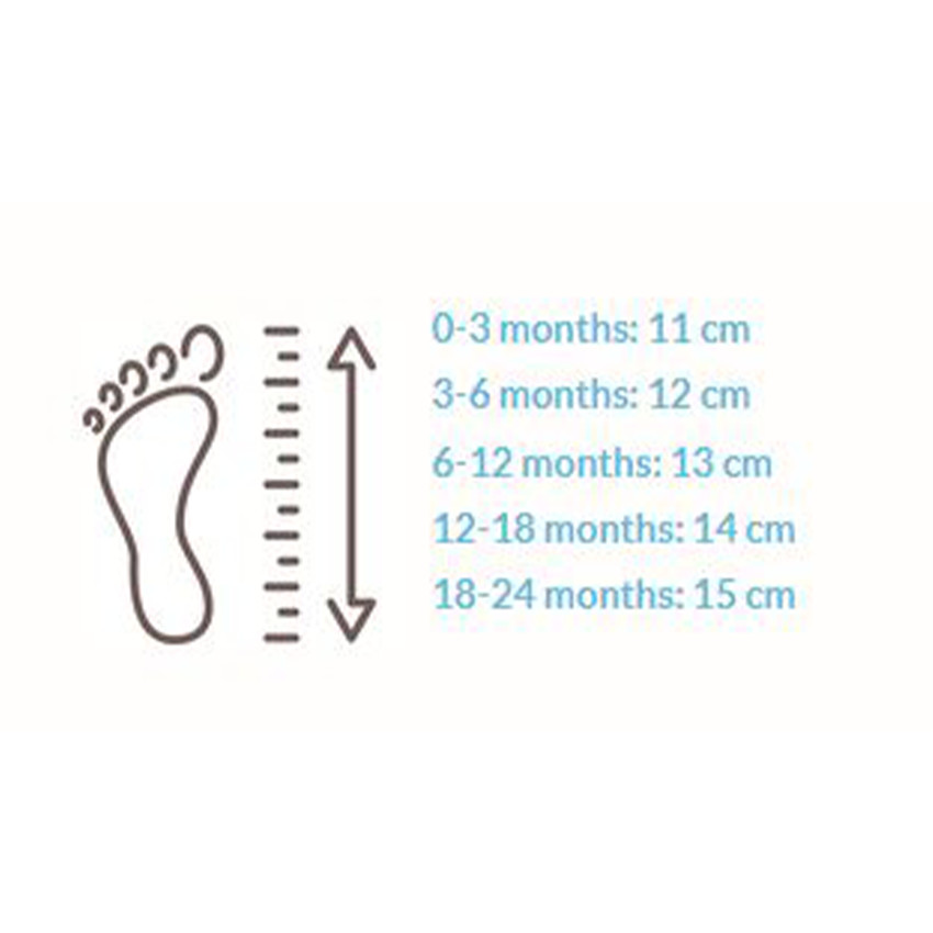 Slofjes Babysoft 0-3M leder Brown 