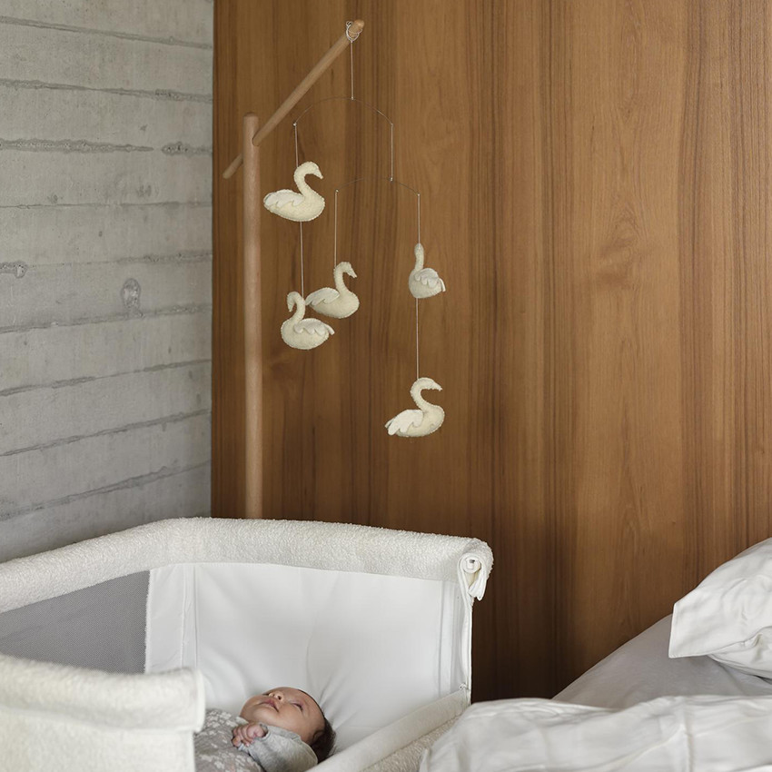 Mobile Cygnes Support en bois Quax non-inclus 