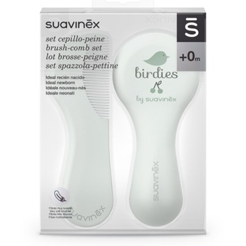 Set brosse et peigne Birdies 