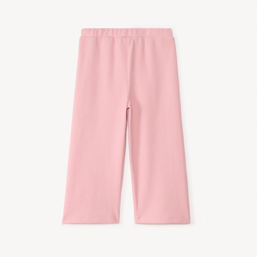 Jogging large en piqué motif papillon pour bébé fille 