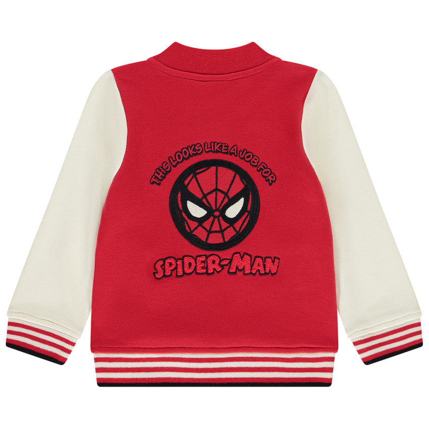Teddy fleece jas Spider-Man Marvel voor jongen 