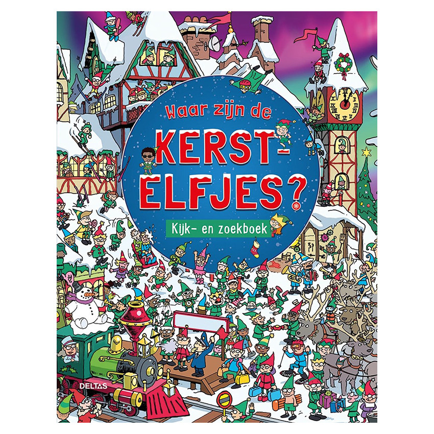 Boek NL Waar zijn de kerst elfjes ? +4J 