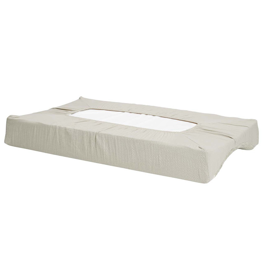 Housse de matelas à langer Faro Sage 45x73cm 