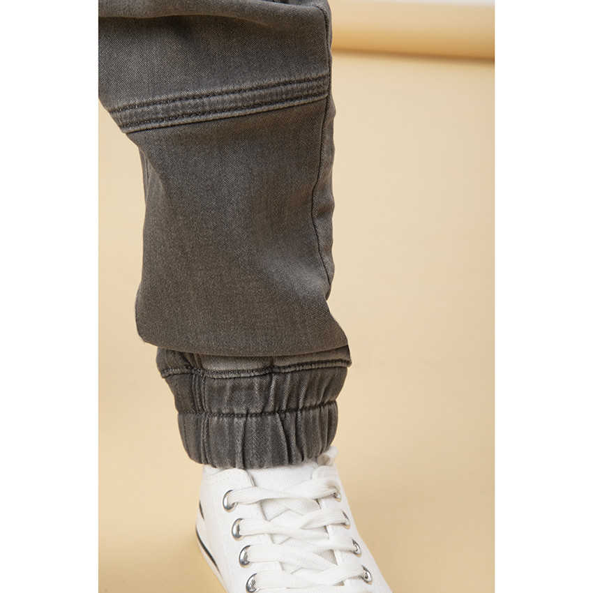 Jeans denim élastiqué fantaisie pour garçon 