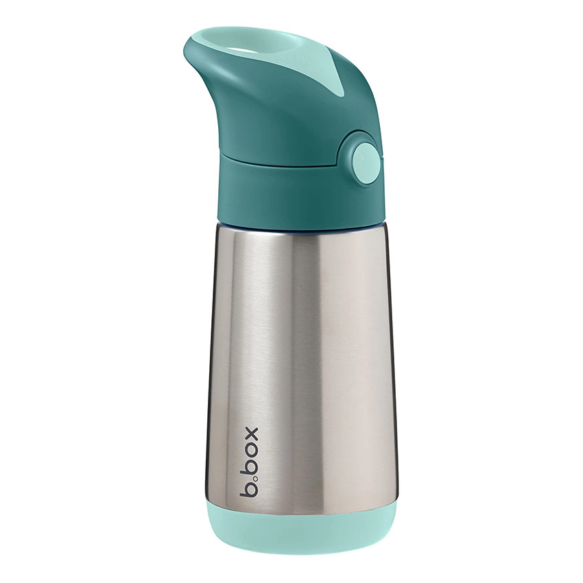 Thermos drinkfles met rietje 350ml Emerald Forest 