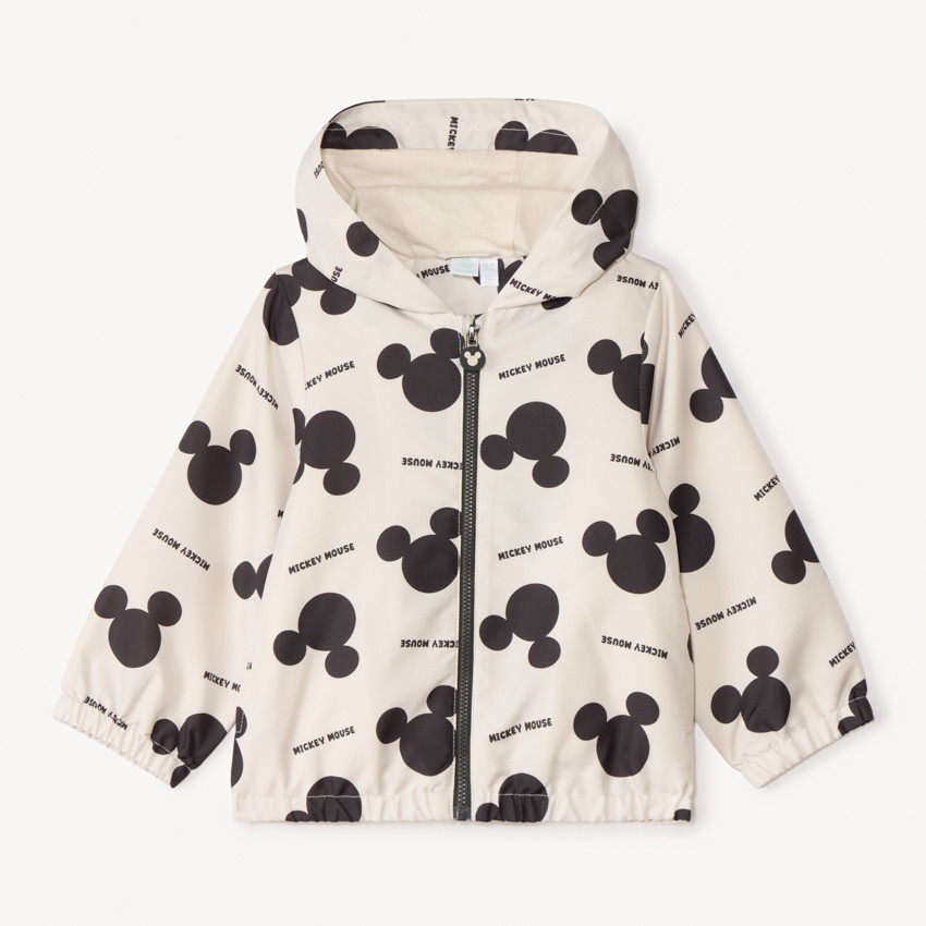 Waterdichte windjack met jersey voering Mickey Disney voor baby jongen 
